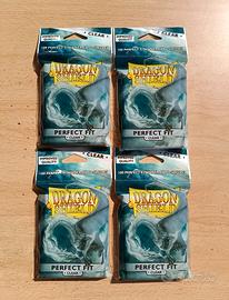 Dragon Shield 400 Inner Sleeves Perfect Fit Clear