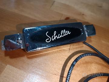 pickup magnetico Schaller per chitarra acustica