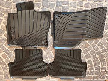 Tappetini + vasca in gomma originali Audi A3 (8V)