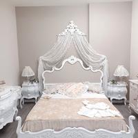 strutture letto rifatte shabby