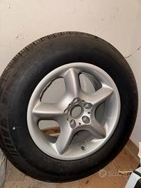 Cerchio e Gomma Originale BMW X5 E53 17"