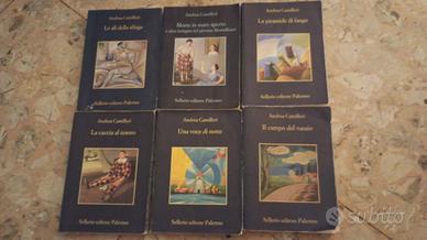 Lotto 6 libri Andrea Camilleri - Sellerio editore 