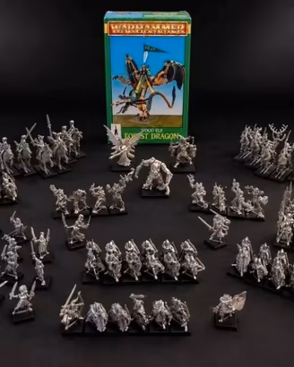 WARHAMMER ELFI SILVANI 4/5 ed OLDHAMMER Old World