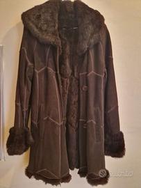 Cappotto Montone vera pelle 100% Lapin coniglio.