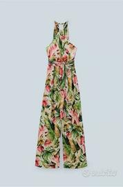🌺Abito lungo a pantalone floreale, Zara
