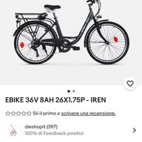 bici elettrica Nilox originale 