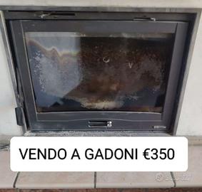 Cucina cameretta inserto camino