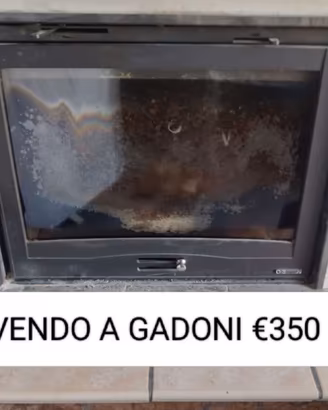 Cucina cameretta inserto camino