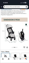 Passegino chicco glee