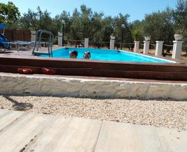 Villa.Trullo con piscina privata .Ostuni .BR