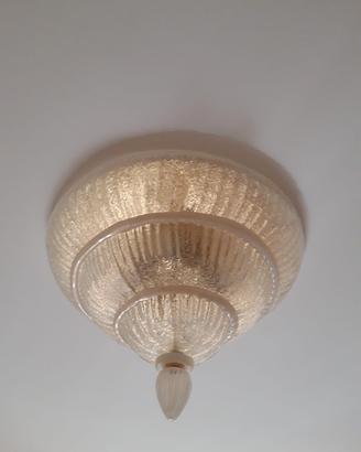 Lampadario plafoniera vetro di murano
