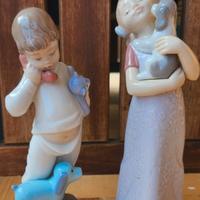 Due statuette in porcellana NAO, perfette condizio