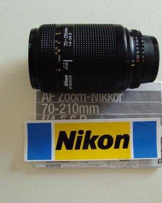 Obiettivo Nikon 70-210mm f/4-5,6 D AF Nikkor