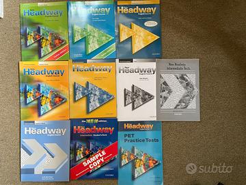 10 Libri Inglese New Headway Teacher's Books+Test