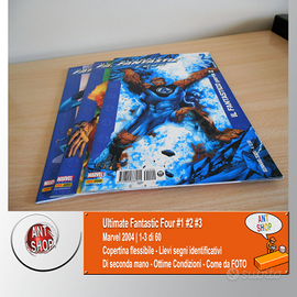 Marvel Ultimate Fantastic Four #1 #2 #3 (2004)
