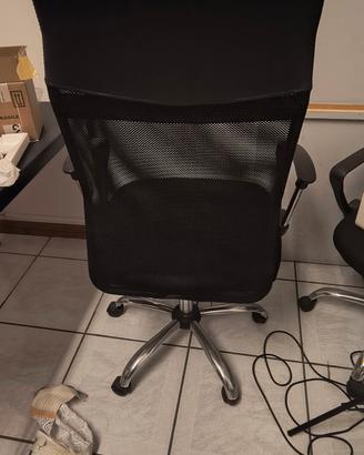 3 sedie per scrivania