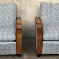 Coppia di poltrone decò