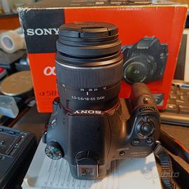 SONY A58 con obiettivo SAM 1