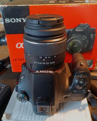 SONY A58 con obiettivo SAM 1