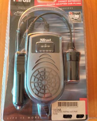 TRUST NOTEBOOK POWER ADAPTER CAR - PLANE 250NCP
