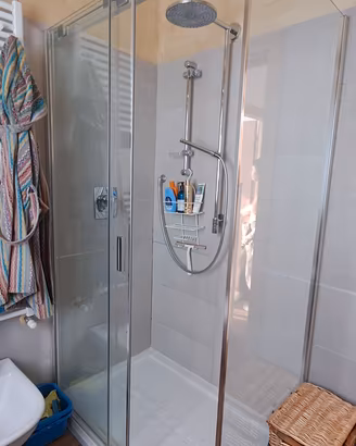box doccia 80x120 e soffione esterno