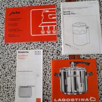 Libretti istruzione elettrodomestici vintage