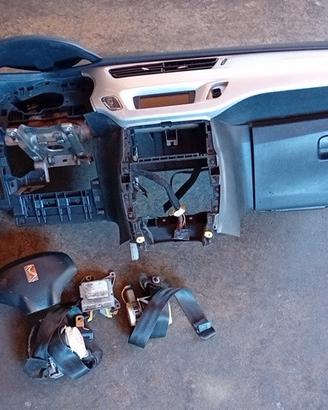 KIT AIRBAG COMPLETO CON CRUSCOTTO CITROEN DS3 2010
