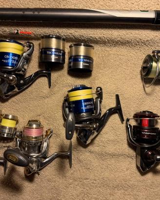 SHIMANO DAIWA Saltiga Vanford Ballistic Ocea