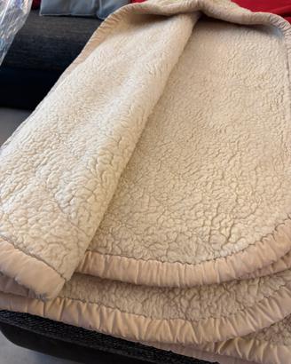 Coperta matrimoniale lana Merinos