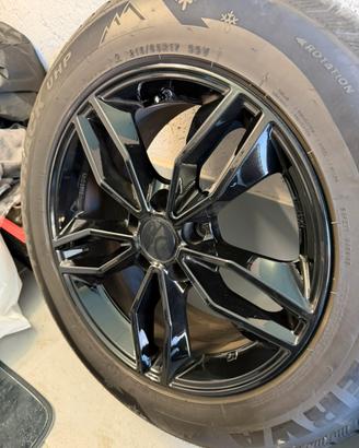 Set cerchi mak 17x7.5 con gomme invernali