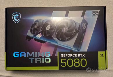 MSI RTX 5080 Gaming Trio OC 16GB GDDR7