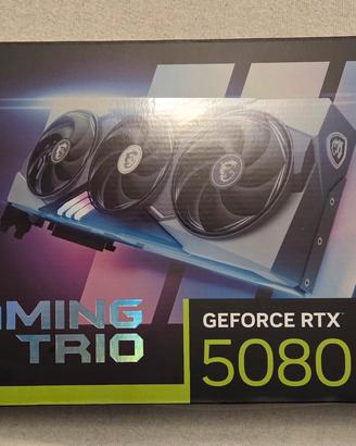 MSI RTX 5080 Gaming Trio OC 16GB GDDR7