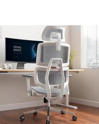 Sedia da ufficio ergonomica in rete