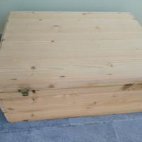Cassa baule legno