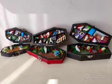 Halloween Casa dei Fantasmi in Legno Home Made