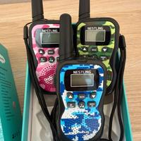 Set di 3 Walkie talkie per bambini