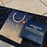 Swatch omega earthphase moonshine gold