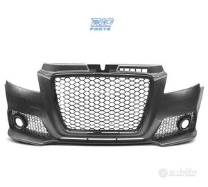 PARAURTI ANTERIORE AUDI A3 8P 08-12 LOOK RS3 NERO 