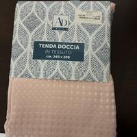 Tenda doccia in tessuto