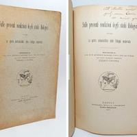 SULLE PRESENTI CONDIZIONI DEGLI STUDII FILOLOGICI