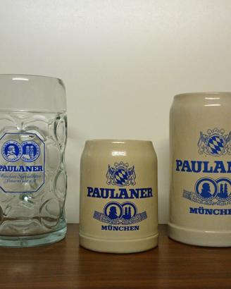 Paulaner boccali birra Oktoberfest