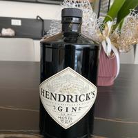 Bottiglia vuota di Hendrick’s Gin