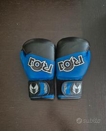 Guantoni Boxe Trojan - Blu/Neri