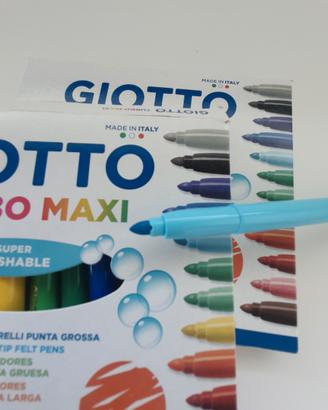 Pennarelli Giotto punta grossa nuovi confezione da
