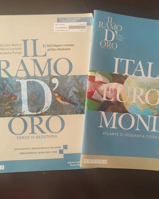 Libri scuola Il ramo d'oro Italia Europa Mondo