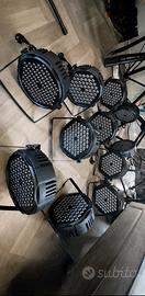 12 par led 120w rgb professionali