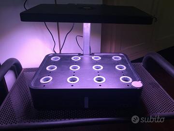 Kit idroponico iDOO + lampada LED piante completo