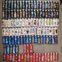 Collezione accendini smoking 218 pezzi