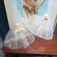 Coppia Applique Barovier Murano 