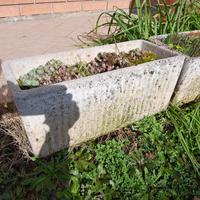 Fioriere in cemento da giardino 